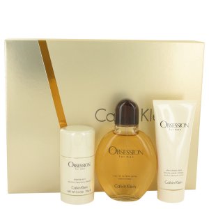 Calvin 400037 Gift Set -- 4 Oz Eau De Toilette Spray + 3.4 Oz After Sh