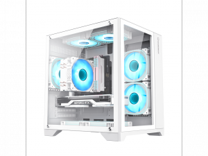 Gamemax INFINITY MINI WHITE Cases |infinity Mini White R