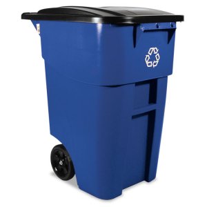 Rubbermaid RCP 9W2773BE Commercial Brute Recycling Rollout Container -