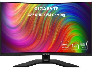 Gigabyte M32QC-SA Monitor M32qc-sa 31.5 Va 1500r 2560x1440 Qhd 1ms Mpr