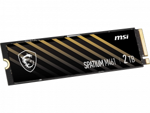 Msi SM461N2TB Spatium M461 Pcie 4.0 Nvme M.2 2tb