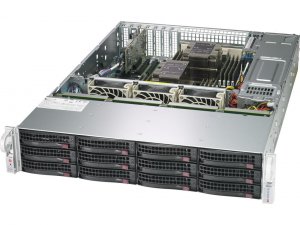 Supermicro CSE-826BE1C4-R1K23LPB(3YR Case Cse-826be1c4-r1k23lpb 2u 12x