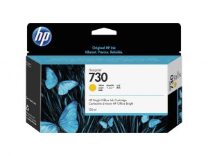 Original Hp HEWP2V64A Hp 730 Ink Cartridge 130ml Yellow P2v64a