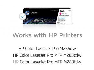 Original Hp HEWW2113X Hp 206x High Yield Magenta Laserjet Toner Cartri