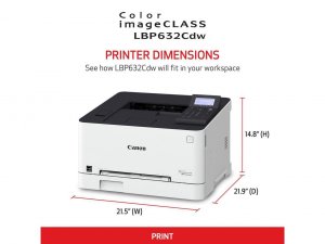 Canon CNM5159C003 Imageclass Lbp632cdw Wireless Mobile-ready Laser Col