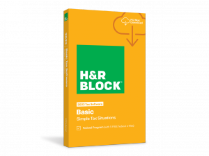 H&r 1033600-23 Hamp;r Block Tax Software Basic 2023 [product Key Card]