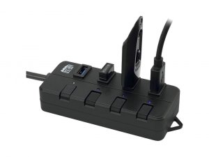 Adesso AUH-3040 Auh-3040 - 4 Port Usb 3.0 Hub - Usb - External - 4 Usb