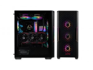 Adata 75260177 Starker Air Compact Pc Case Mesh Front Black Mid-tower 