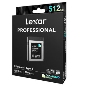 Lexar LCXEXDM512G-RNENG , Professional Cfexpress Card, 512gb, Type B, 