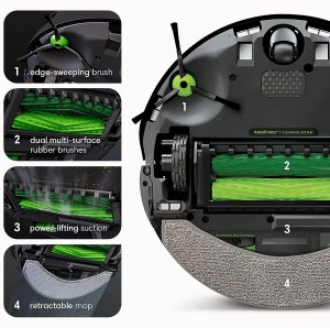 Irobot C755020 Roomba Combo J7+ Robot Vacuum And Mop