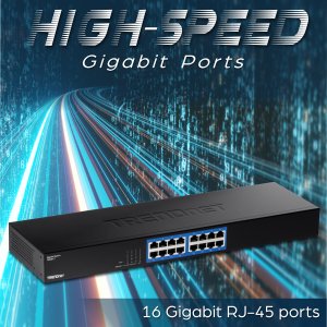 Trendnet TEG-S17 16-port Gigabit Switch(rack Mount)