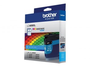 Original Brother BRTLC406XLC Inkvestment Lc406xlc High Yield Inkjet In