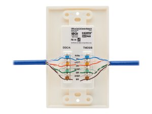 Tripp P167000 (r) P167-000 Hdmi(r) Over Dual Cat-5-cat-6 Wall Plate Ex