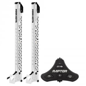 Minn 1810621/PAIR Raptor Bundle Pair - 8' White Shallow Water Anchors 