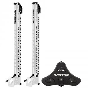 Minn 1810631/PAIR Raptor Bundle Pair - 10' White Shallow Water Anchors