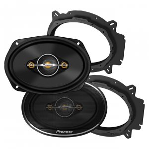 Pioneer TSA6961F 6x9 Shallow Mount 4-way Full Range Speakers - 450w