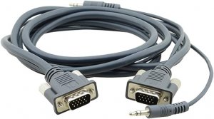 Kramer 92-7301025 15-pin (m) To 15-pin (m) + 3.5mm Micro Vga Cable - 2