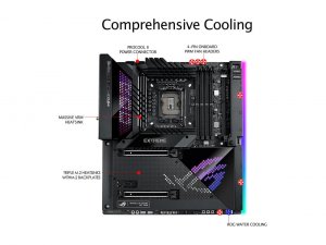 Asus MAXIMUS Z690 EXTREGLACIAL Mb Rog Maximus Z690 Extreme Z690 Lga170