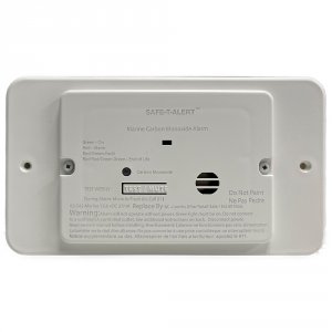 Safe-t-alert 62-542-TR-WT-M 62 Series Marine Carbon Monoxide - Flush M