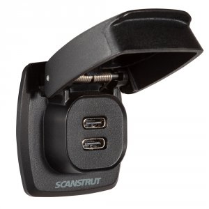 Scanstrut SC-USB-F3 Flip Pro Max - Dual Usb-c Charge Socket