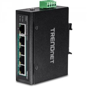 Trendnet TI-PE50 Ndustrial Fast Ethernet Poe+ Din-rail Switches Featur