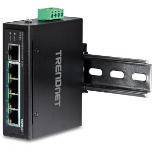 Trendnet TI-PE50 Ndustrial Fast Ethernet Poe+ Din-rail Switches Featur