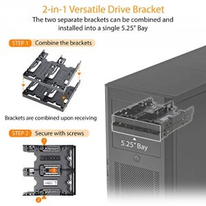 Icydock MB344SP Icy Dock Flex-fit Quattro  - Storage Drive Cage