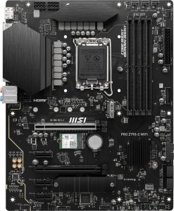 Msi PROZ790SWIFI Mb Pro Z790-s Wifi Z790 Socket1700 Max192gb Ddr5 Pcie