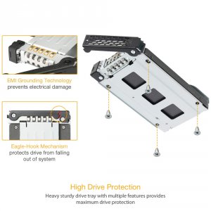 Icydock MB508SP-B Icy Dock Tougharmor Mb508sp-b - Storage Drive Cage