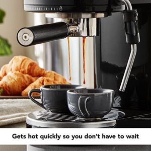 Kitchenaid KES6503OB Semi Automatic Espresso Onyx