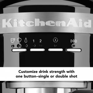 Kitchenaid KES6503OB Semi Automatic Espresso Onyx