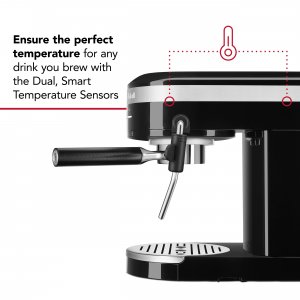 Kitchenaid KES6503OB Semi Automatic Espresso Onyx