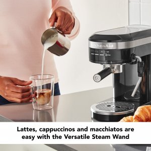 Kitchenaid KES6503OB Semi Automatic Espresso Onyx