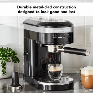 Kitchenaid KES6503OB Semi Automatic Espresso Onyx