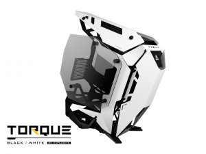 Antec TORQUE W/B Torque White  Black Aluminum Atx Mid Tower Computer C