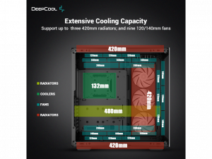 Deepcool CH780 Cases Dp| R