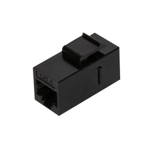 Vericom MKJ6U-01352-25 25pk Ky Cpl Cat6 Rj45 Blk