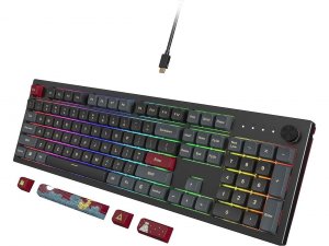 Montech MKey Darkness Brown Mkey Darkness - Keyboard - Qwerty