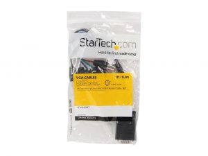 Startech CK1623 1 Ft Coax Hd15 Vga To 5 Bnc Rgbhv Monitor Cable - Hd-1