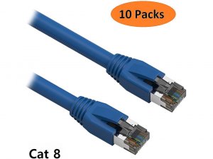 Nippon 60CAT8-15-24BU-10P Cable Net Nl 60cat8-15-24bu-10p R