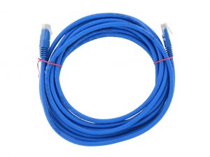 Tripp  Cat6 Gigabit Molded Patch Cable Rj45 M-m 550mhz 24 Awg Blue 15'