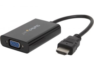 Startech RA7811 Hd2vgaa2 Hdmi To Vga Converter Aud F Pc Nb Ultrabook 1