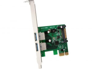 Startech UX5097 2 Port Pci Express Superspeed Usb 3.0 Card Adapter Wit