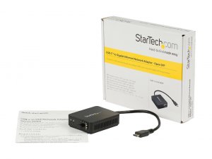 Startech 3BM083 Ac Us1gc30sfp Usb-c To Fiber Optic Converter Open Sfp 