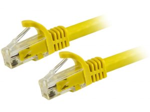 Startech 9J1146 30ft Yellow Cat6 Ethernet Cable Delivers Multi Gigabit