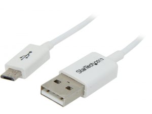 Startech RZ4410 1m White Usb To Micro Usb Cbl