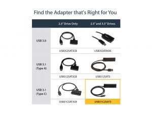 Startech USB31C2SAT3 Cable   R