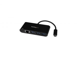 Startech 9D1727 Ac Hb30c3agepd 3pt Usb-c Hub W Gigabit Ethernet Amp; P