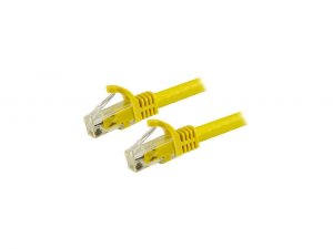 Startech 9J1152 8ft Yellow Cat6 Ethernet Cable Delivers Multi Gigabit 