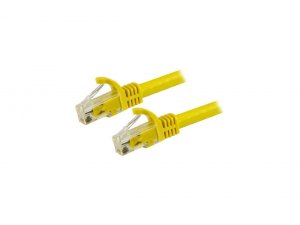 Startech 9J1142 20ft Yellow Cat6 Ethernet Cable Delivers Multi Gigabit